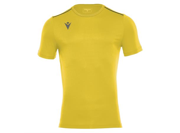 Rigel Hero Shirt SS YEL M Teknisk trenings t-skjorte - Unisex 