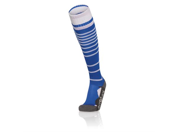 Target Socks ROY/WHT S Stripete høye fotballsokker - Unisex 