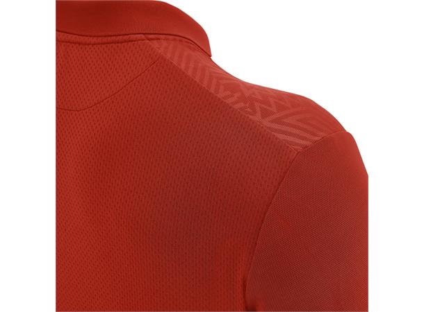 Rap Polo RED/WHT 3XS Teknisk poloskjorte - Unisex 