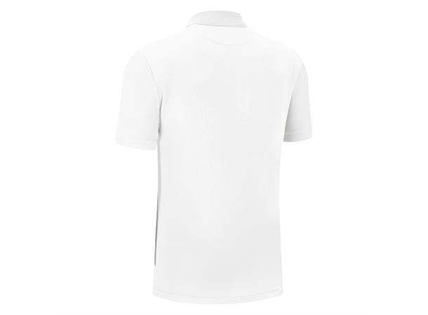 Rap Polo WHT/ANT S Teknisk poloskjorte - Unisex 