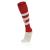 Hoops Socks RED/WHT XS Stillige fotballsokker - Unisex 